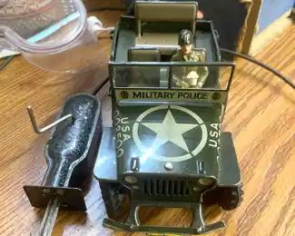 U S Army Military Police Toy Jeep 1951 by Arnold