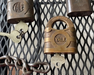 Some old padlocks we just found!