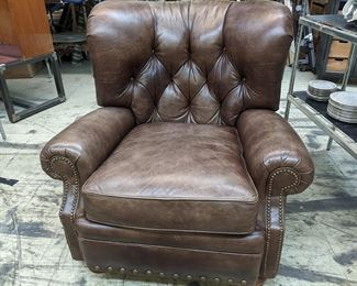 All Leather Recliner from Century