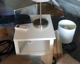 Nightstand & table lamp