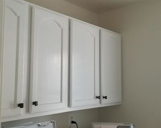 Laundry room cabinets