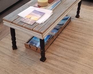 Urban chic coffee table