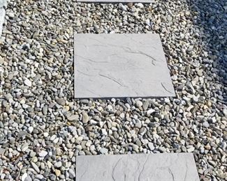 Approximately 20 paver squares 