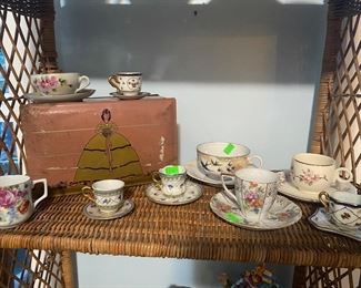 Vintage tea cups