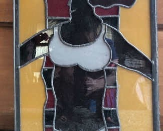 Vintage stained glass by Garth Edwards!