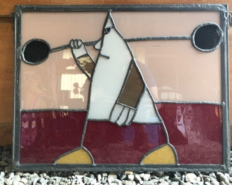 Vintage stained glass by Garth Edwards!