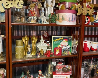 Loads of Christmas decor and items