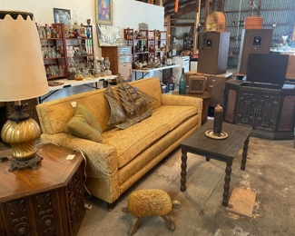 Mid Century furniture and lamps