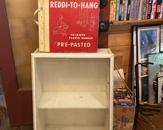 Display case, Vintage wallpaper book