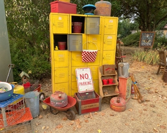 Vintage lockers