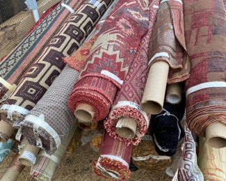 Vintage and modern fabrics