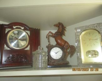 Seiko clock and others