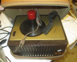 Antique record player (works)
