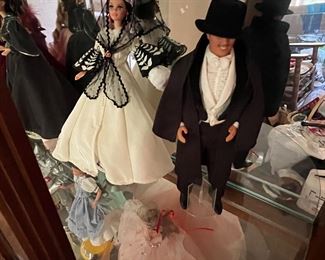 Scarlet and Rhett Barbies