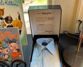 Botany shirt sample w box