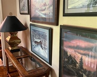 Fred thrasher collection of framed prints