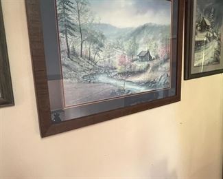 Fred Thrasher framed prints