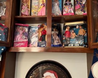 Boxed collection of Barbie’s