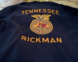 Back of rickman jacket