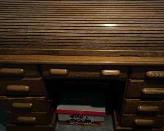 Oak Roll Top desk