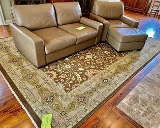 Leather set SOLD, rug still available!