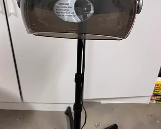 Portable salon style hairdryer