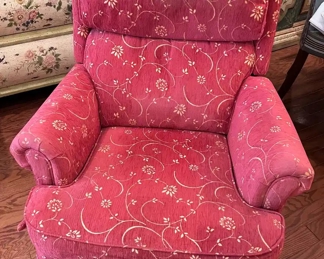 Upholstered recliner