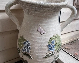 Large pottery urn