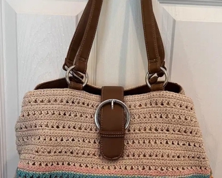 Rosetti crochet handbag