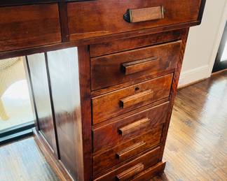 Standing Double Pedestal Plantation Desk from the 1800’s! 