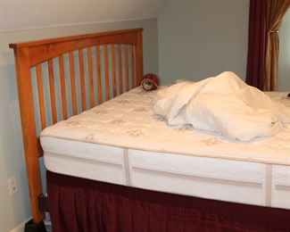 queen bed (headboard and frame)
