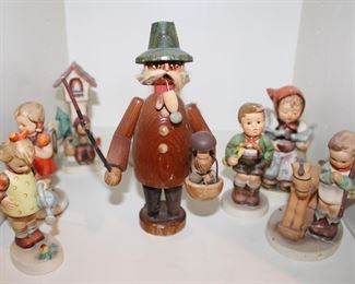 Hummels; German wood old man