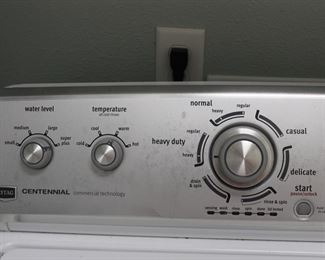 Maytag Centennial washer and dryer