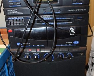 Vocopro model:Duet; CD and dual cassette