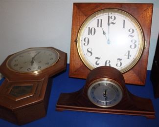 cases only; clock works have been removed