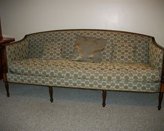 Large Hickory Chair Sheraton-style sofa just re-upholstered