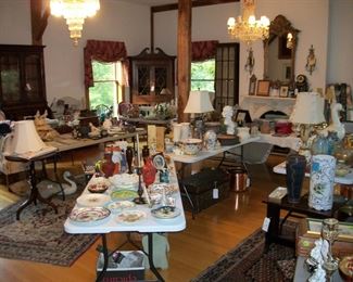 View of some of the items