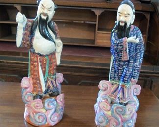 Chinese "philosophers", ceramic, 