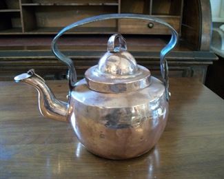 Copper teakettle- old
