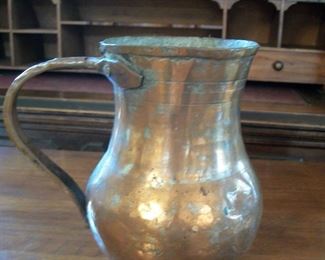  Copper ale tankard- very old
