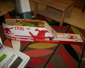 Homelite hedge trimmer