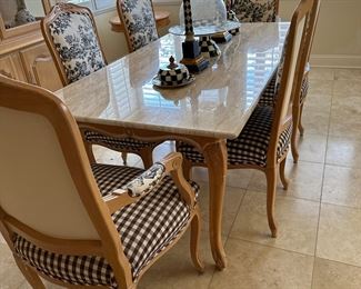 Six chairs look great from every angle