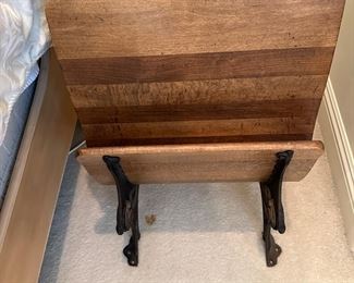 And folded up for the rest of the time