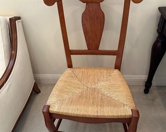 Single chair was used with desk but does not match