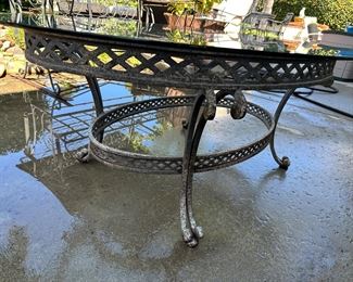 Detail of coffee table base