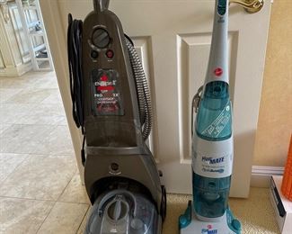 Bissel carpet cleaner, Hoover floor mate hard floor cleaner