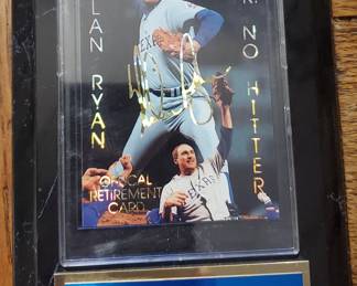 Nolan Ryan Baseball Card MLB