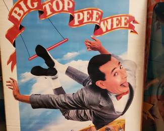 Big Top Pee Wee Herman Poster