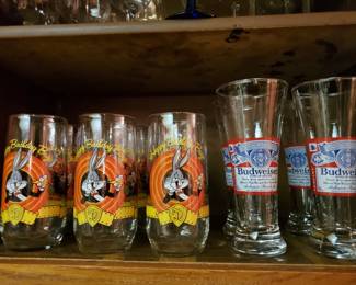 Looney Toons 50th Anniversary Glasses Bugs Bunny