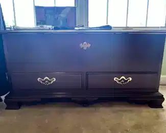 thomasville chest trunk cherry vintage